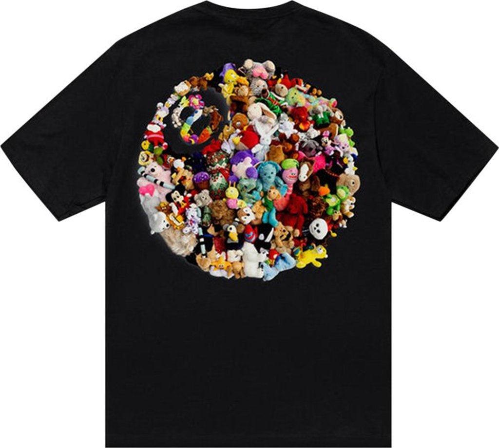 Áo Stussy Plush Tee 'Black' - Ảnh 2