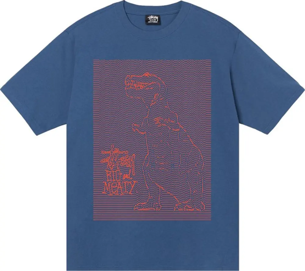 Áo Stussy Dots & Loops Tee 'Midnight' 1904989