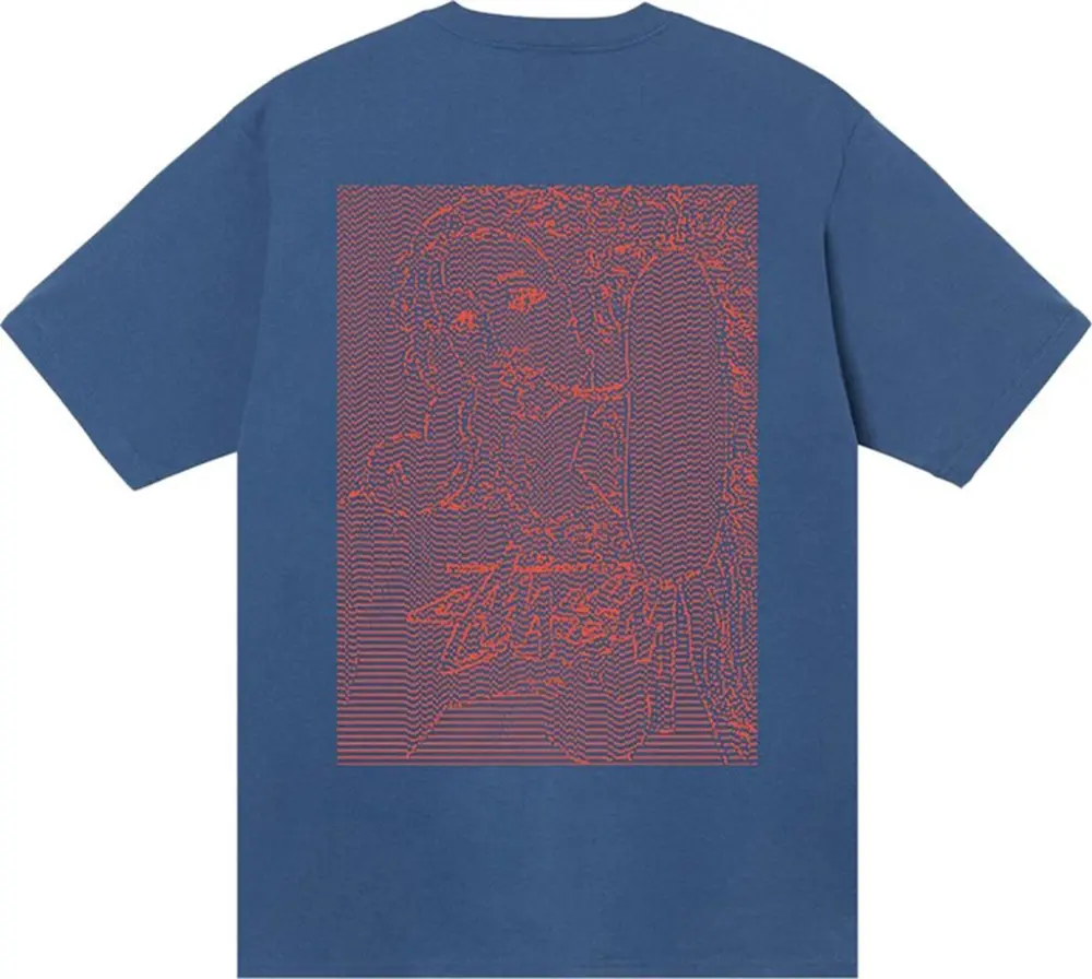 Alternative view of Áo Stussy Dots & Loops Tee 'Midnight' 1904989