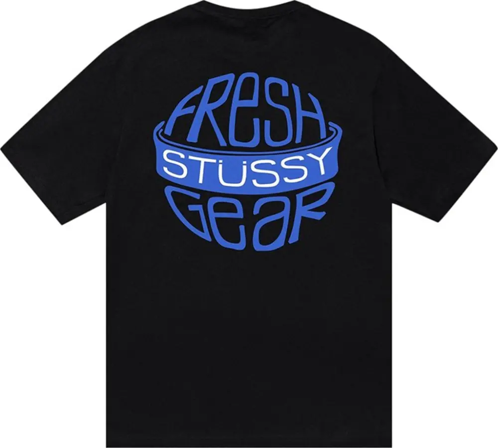 Alternative view of Áo Stussy Fresh Gear Tee 'Black' 1904986