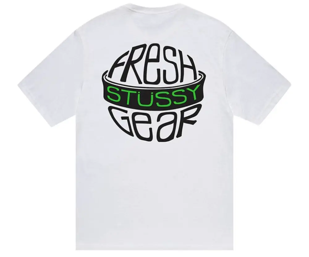 Alternative view of Áo Stussy Fresh Gear Tee 'White' 1904986