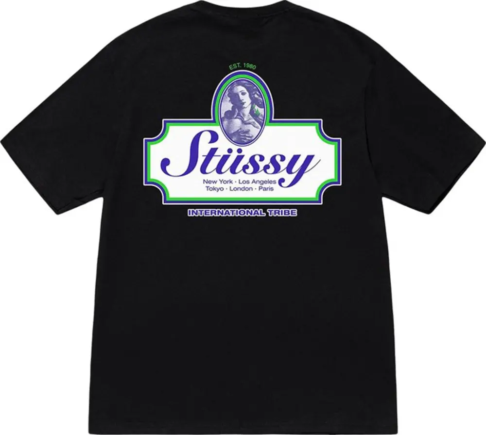 Alternative view of Áo Stussy Authentic Tee 'Black' 1904992