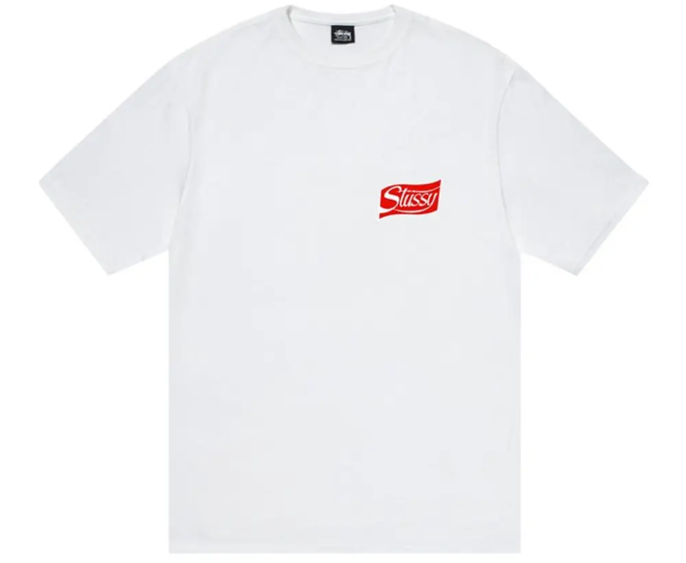 Áo Stussy Soda Can Tee 'White' 1904936