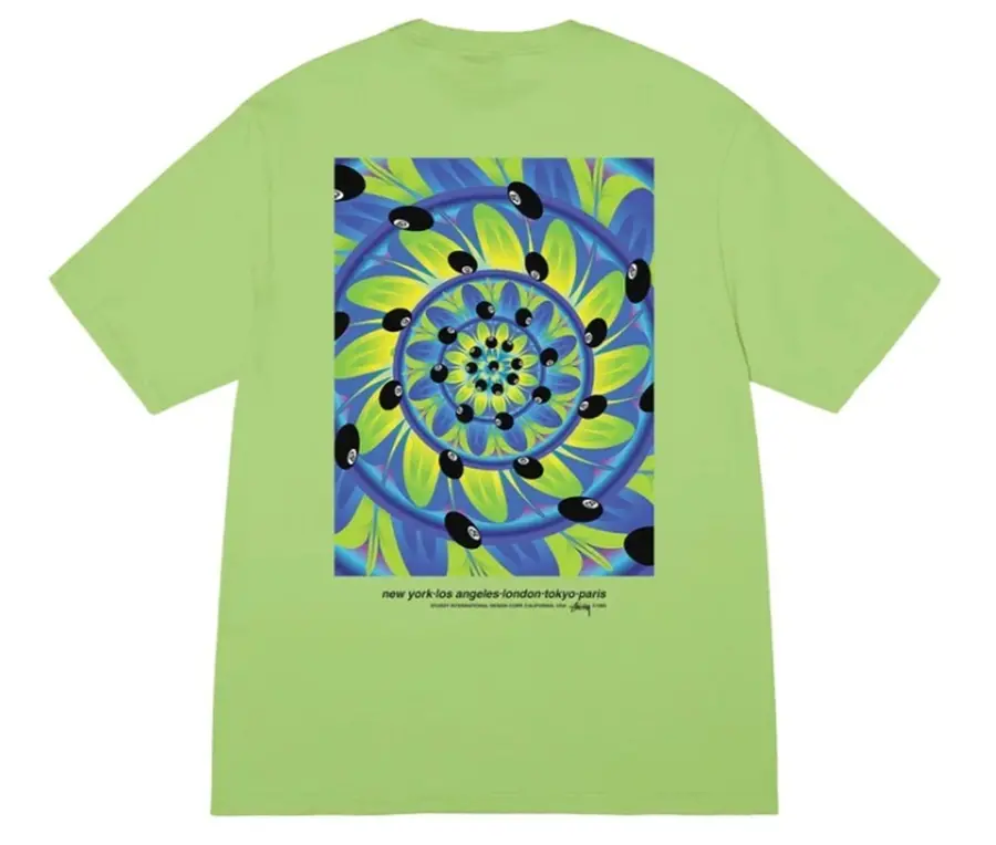 Alternative view of Áo Stussy Rabbit Hole Tee ‘Teal’