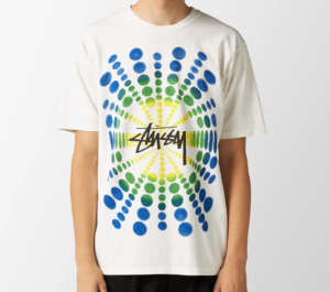 Alternative view of Áo Stüssy Atticus Pigment Dyed T-Shirt 'White' 1904909