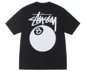 Áo Stussy 8 Ball Tee Pigment Dyed ‘Black’