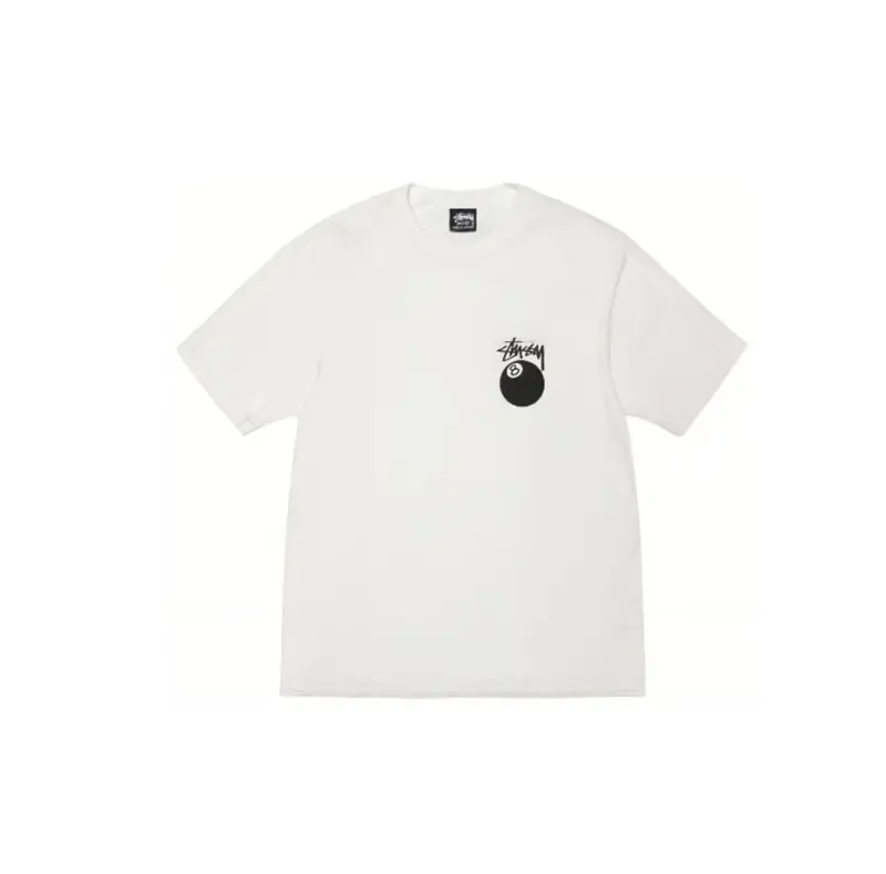 Alternative view of Áo Stussy 8 Ball Tee Pigment Dyed ‘White’