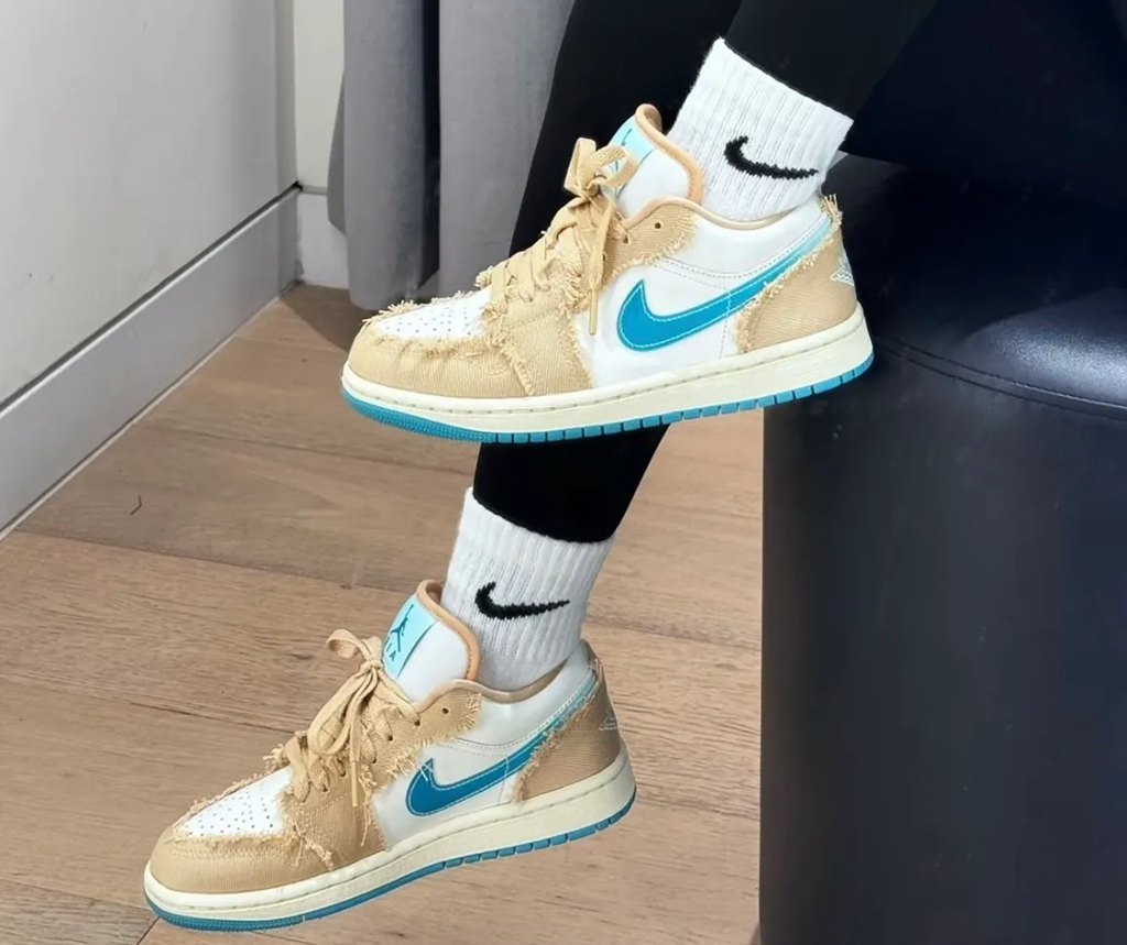 Giày Nike Air Jordan 1 Low SE 'Wave' HF4983-252 - Ảnh 3