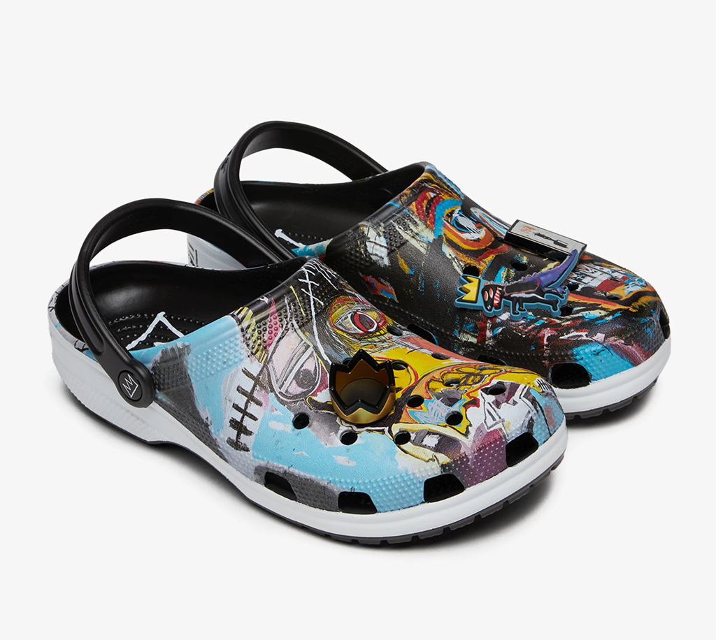 Dép Crocs Classic Clog 'Jean-Michel Basquiat' 209486-001 - Ảnh 2