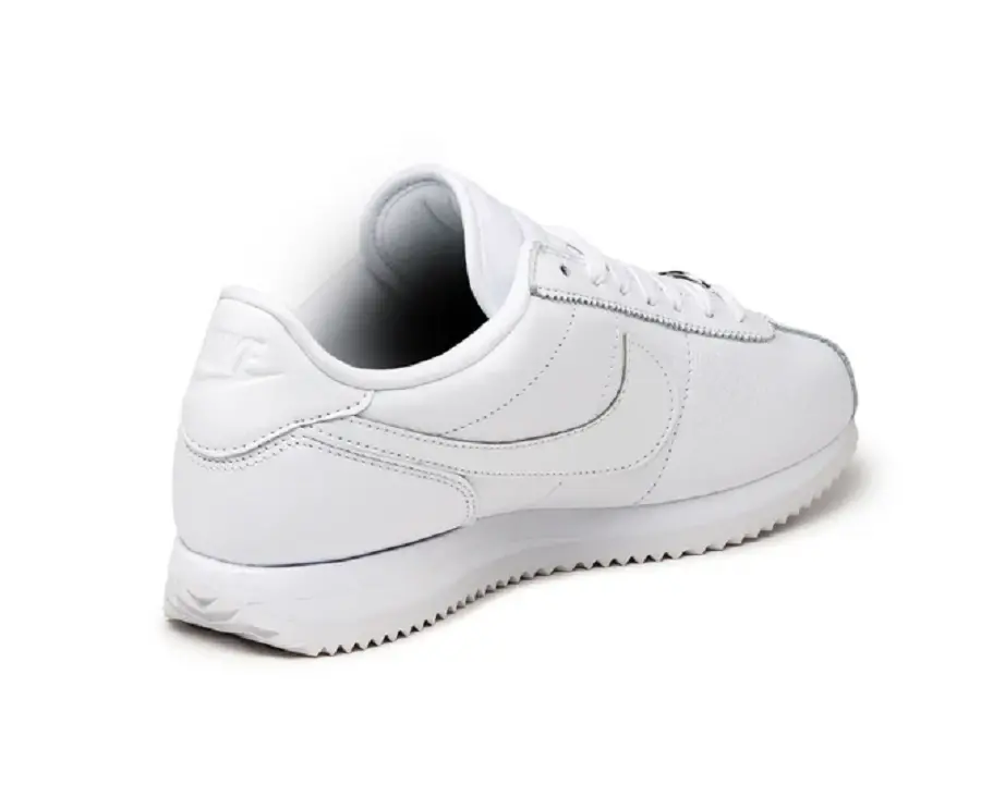Giày Nike Cortez 23 Premium 'Triple White' FB6877-100 - Ảnh 4