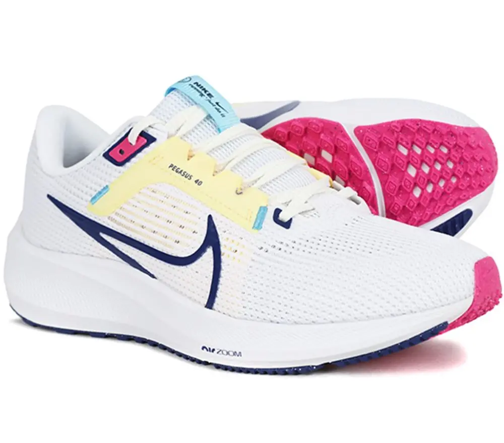 Giày Nike Air Zoom Pegasus 40 'White Deep Royal Blue' DV3853-105 - Ảnh 4