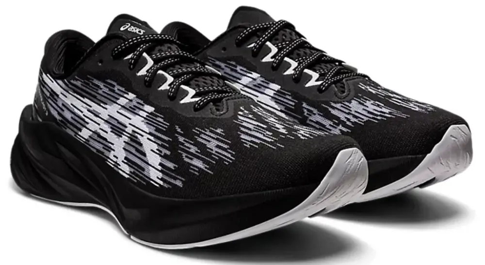 Giày Asics Novablast 3 'Black White' 1011B458-002 - Ảnh 3