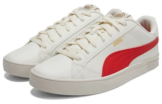 Giày Puma Smash Vulc V3 LO 'White Red' 380752-12 - Ảnh 4