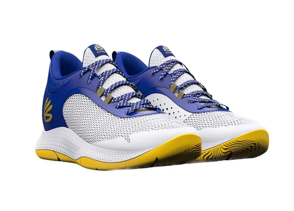 Giày Under Armour Curry 3Z6 ‘Warriors Home’ 3025090-103 - Ảnh 6