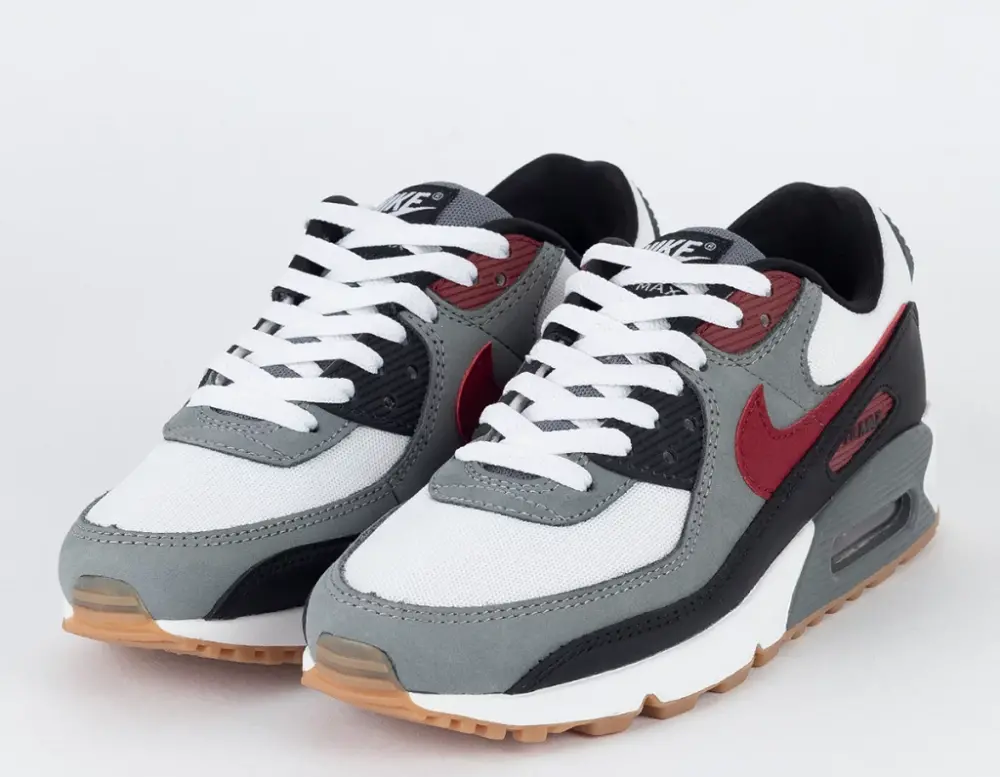 Giày Nike Air Max 90 'Grey Red' FB9658-100 - Ảnh 5