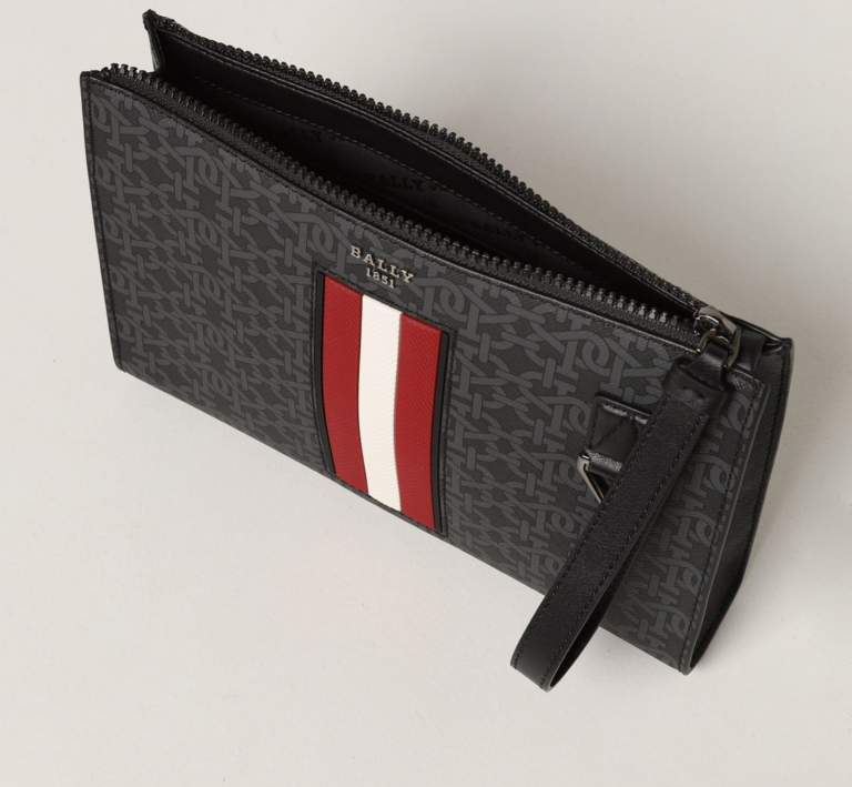 Ví Bally Makid ‘Black Red’ MAKID-06 - Ảnh 4