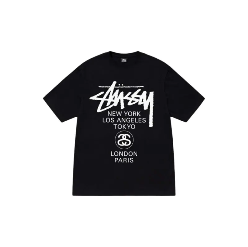 Alternative view of Áo Stussy World Tour Tee ‘Black’