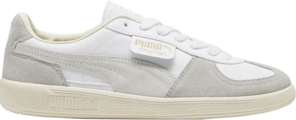 Giày PUMA Palermo Leather 'White Cool Light Grey' 396464-02