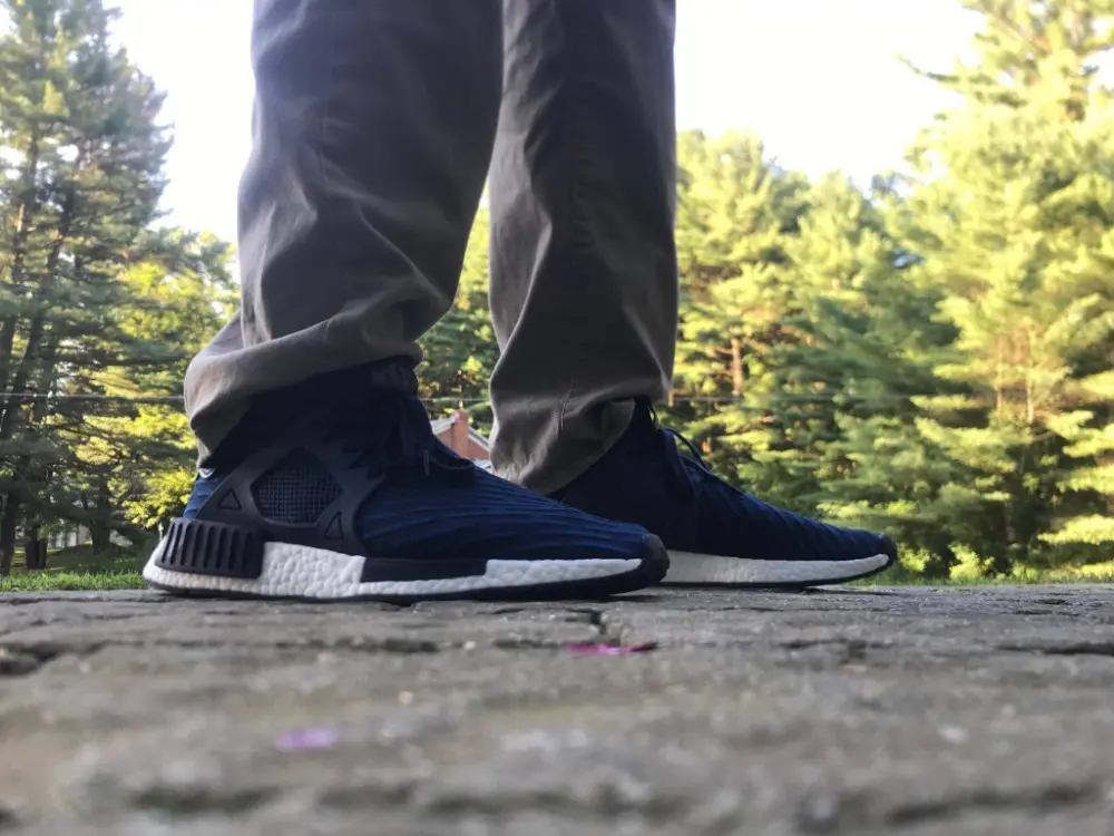 Giày Adidas NMD XR1 PK ‘Collegiate Navy’ BA7215 - Ảnh 6