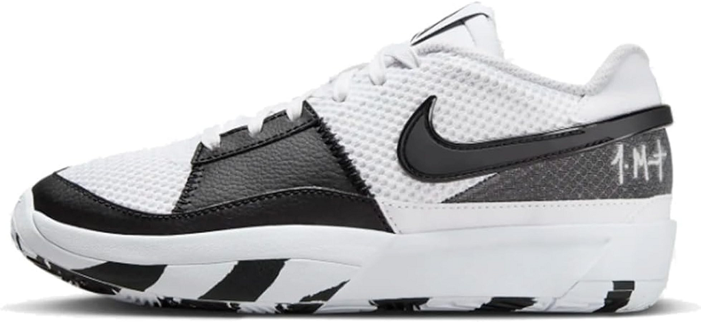 Giày Nike Ja 1 Big Kids 'Black White' DX2294-102 - Ảnh 6