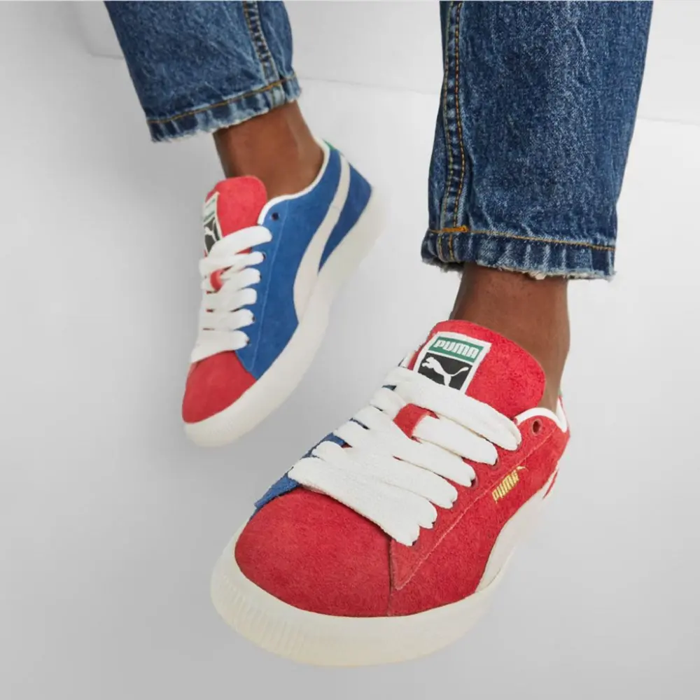Giày Puma Suede Vintage Origins Red 393116-01 - Ảnh 4