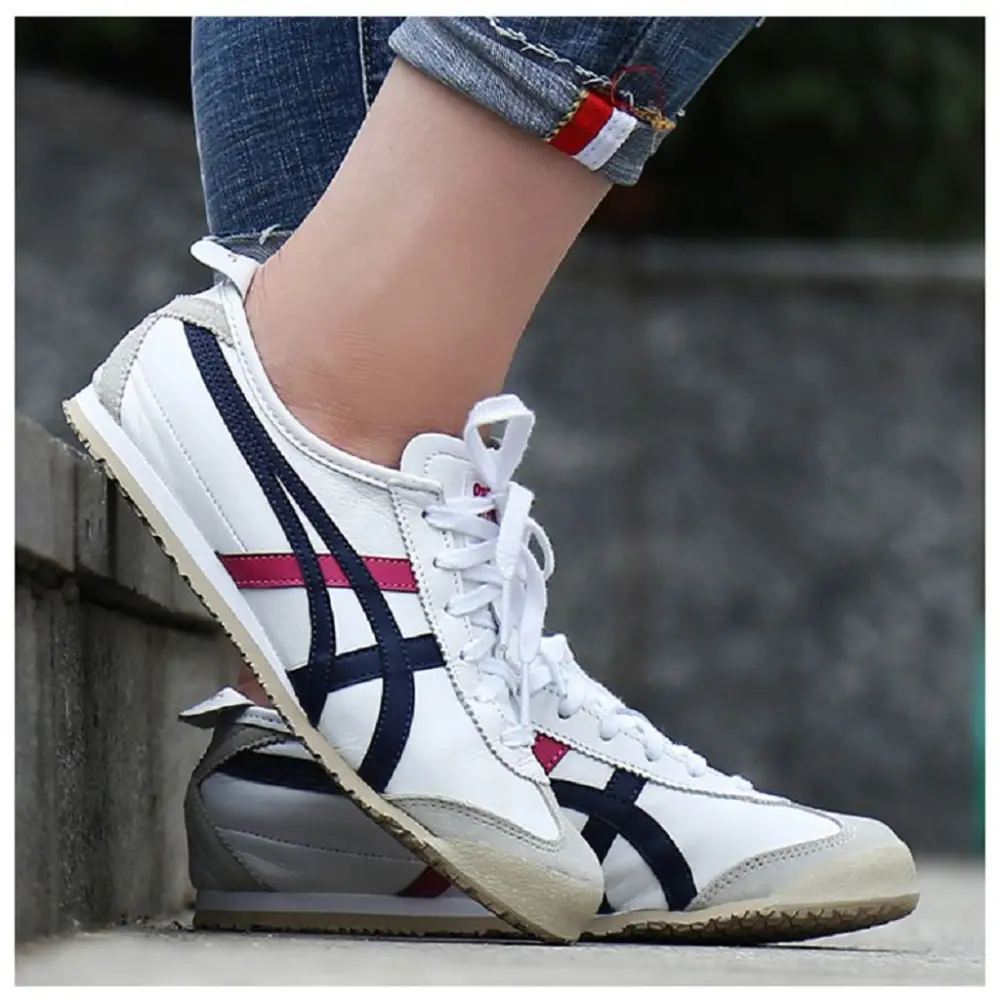 Alternative view of Giày Onitsuka Tiger Mexico 66 ‘White Navy Pink’ THL7C2-0154
