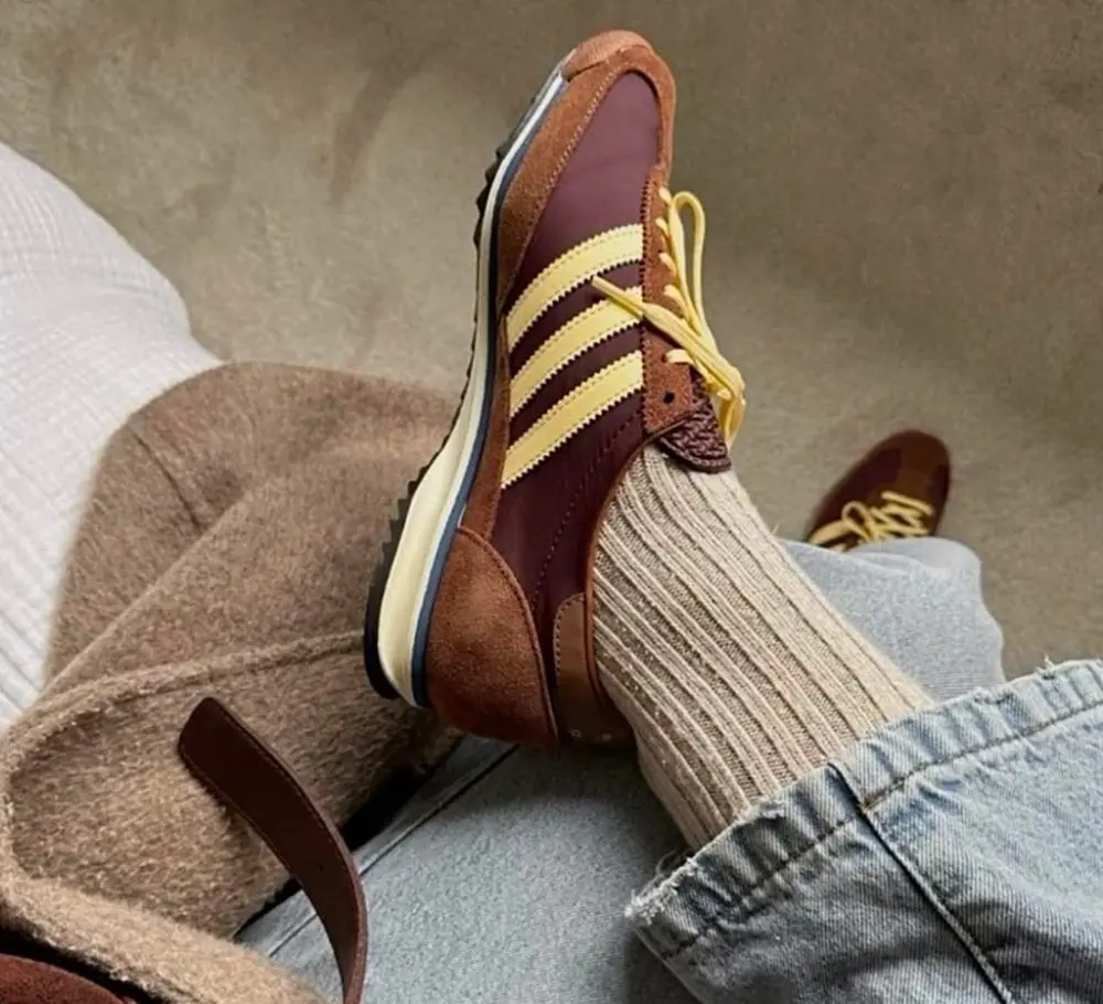 Giày Adidas SL 72 OG Maroon Preloved ‘Brown’ IE3425 - Ảnh 4