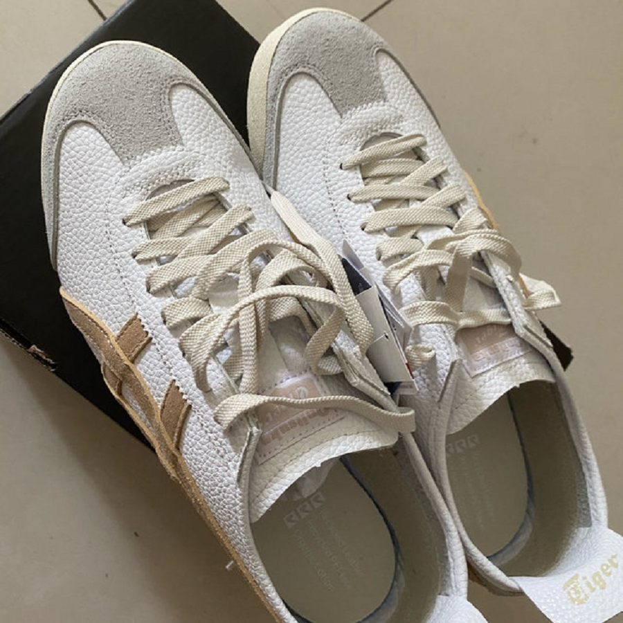 Giày Onitsuka Tiger Mexico 66 'White Brown' 1183A693-101 - Ảnh 2