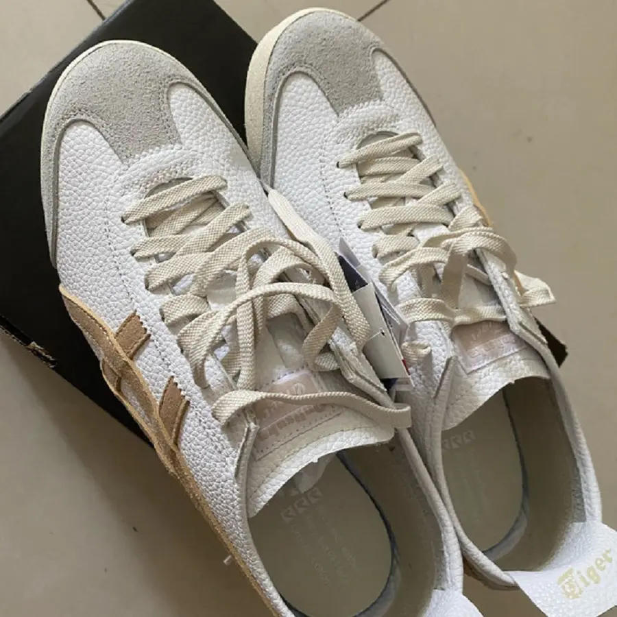 Alternative view of Giày Onitsuka Tiger Mexico 66 'White Brown' 1183A693-101