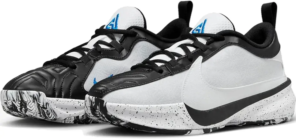 Alternative view of Giày Nike Zoom Freak 5 Oreo (GS) 'Black White' DZ4486-100