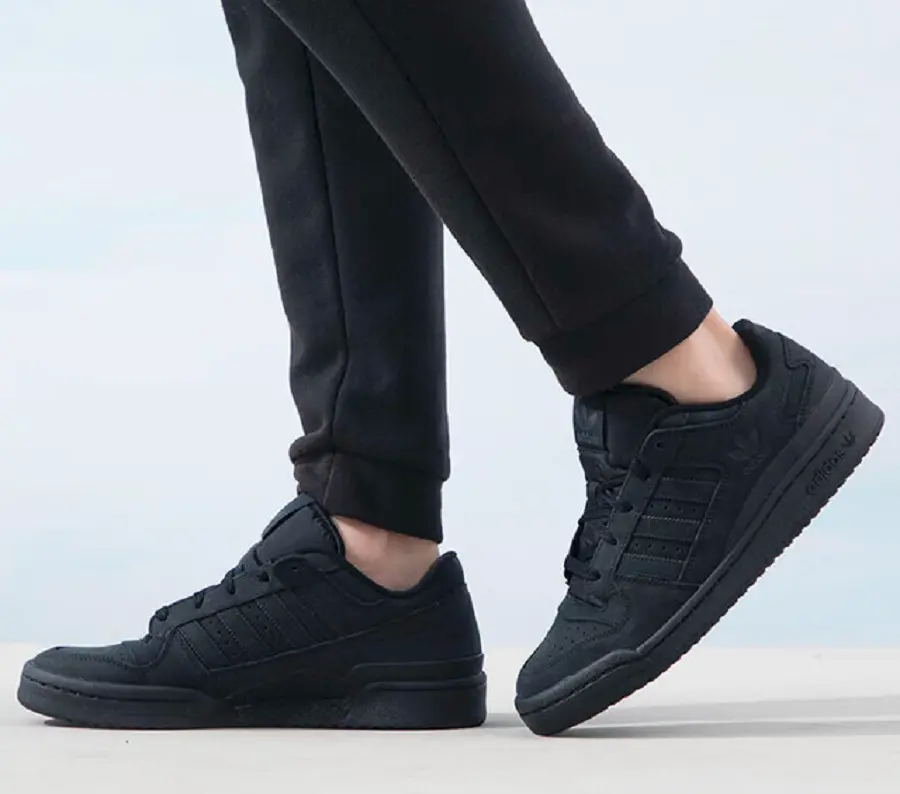 Giày Adidas Originals Forum Low Cl 'Black' ID0990 - Ảnh 3