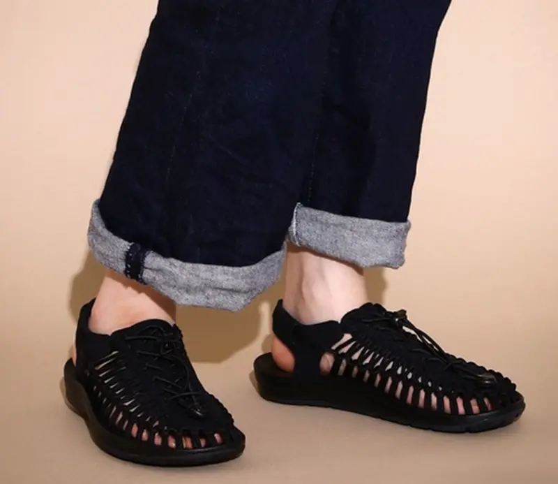 Alternative view of Dép Keen Uneek Sandals 'Black' 1014099