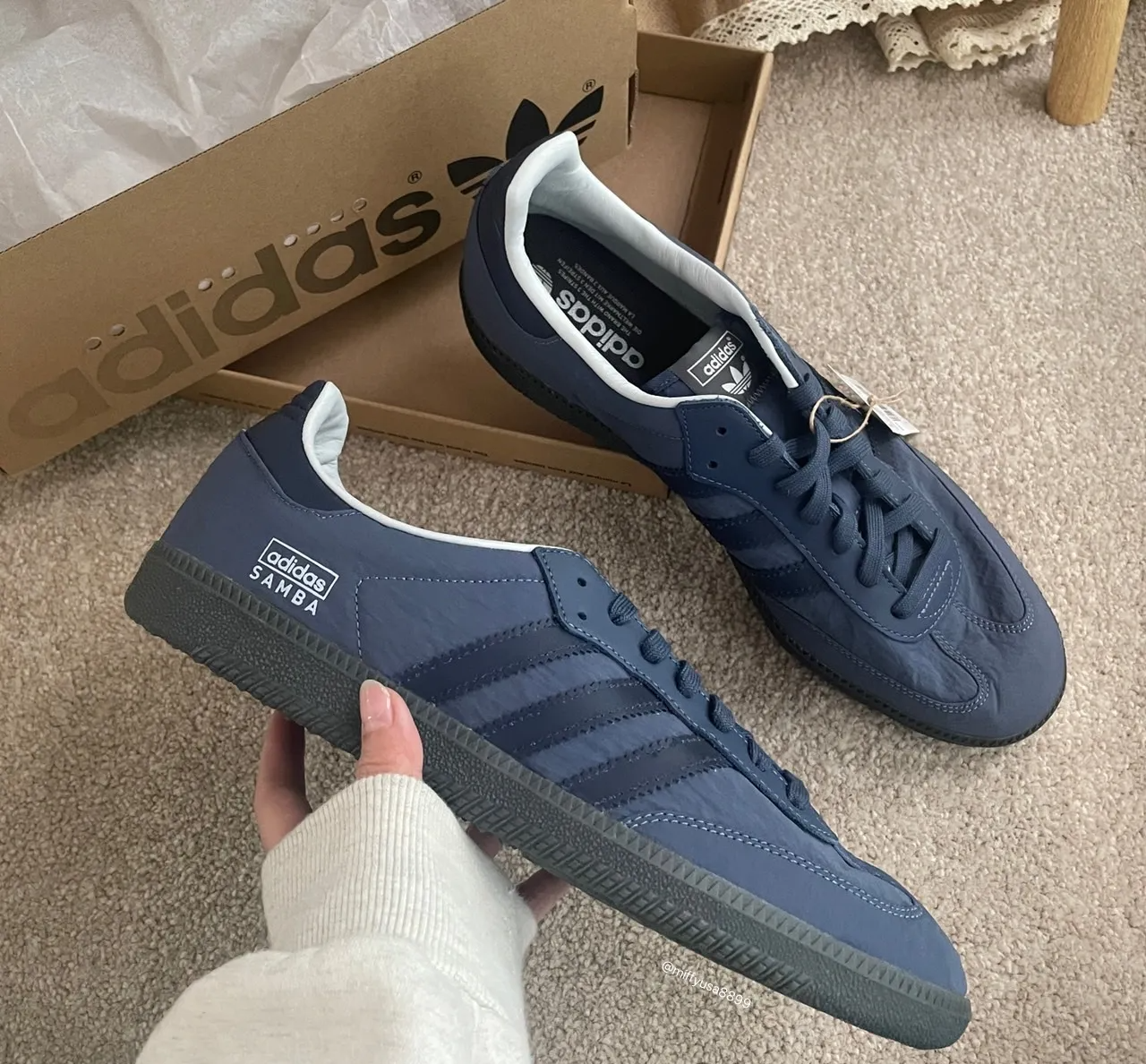 Giày Adidas Samba OG 'Reflective Nylon Pack' IG6169 - Ảnh 5