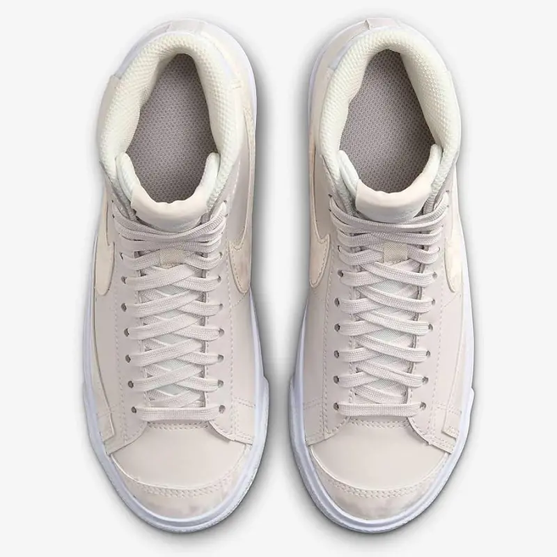 Giày Nike Blazer Mid 77 GS 'Phantom Pale Ivory' DA4086-009 - Ảnh 4