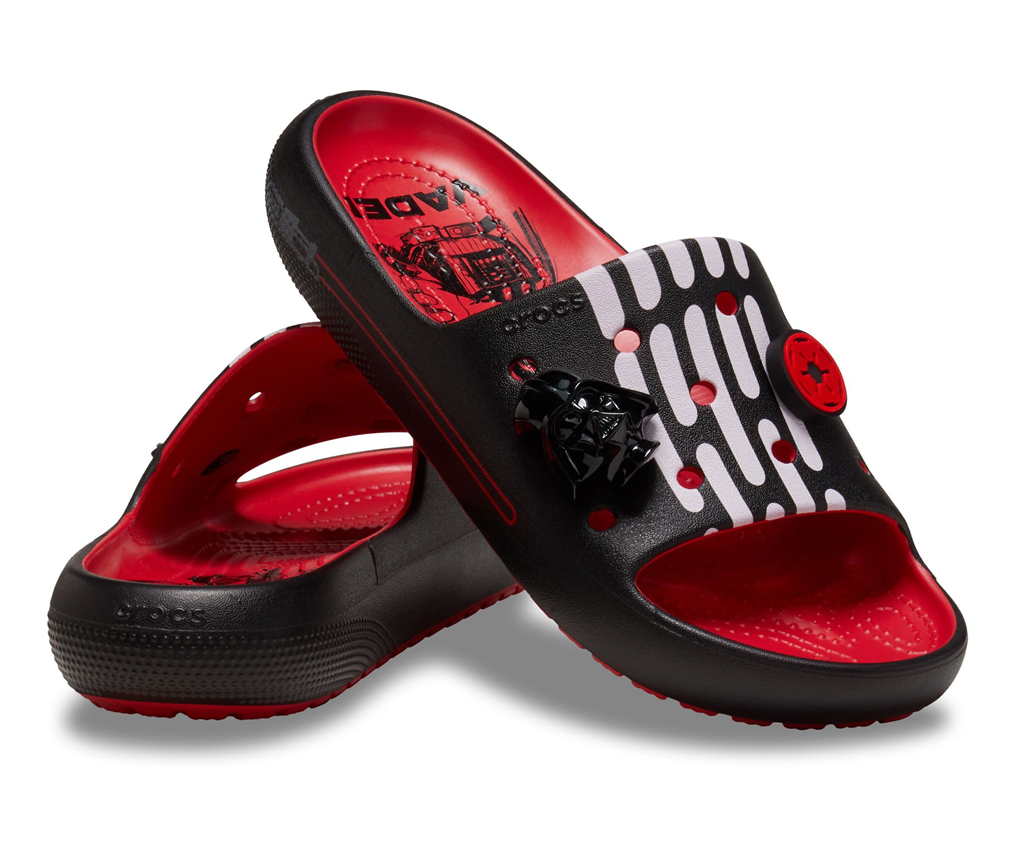 Dép Crocs Classic Slide 'Star Wars Darth Vader' 209829-6WC - Ảnh 4