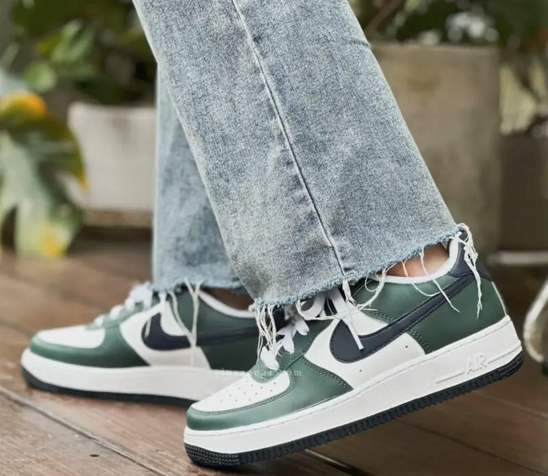 Giày Nike Air Force 1 GS 'Vintage Green Obsidian' HF5178-300 - Ảnh 5