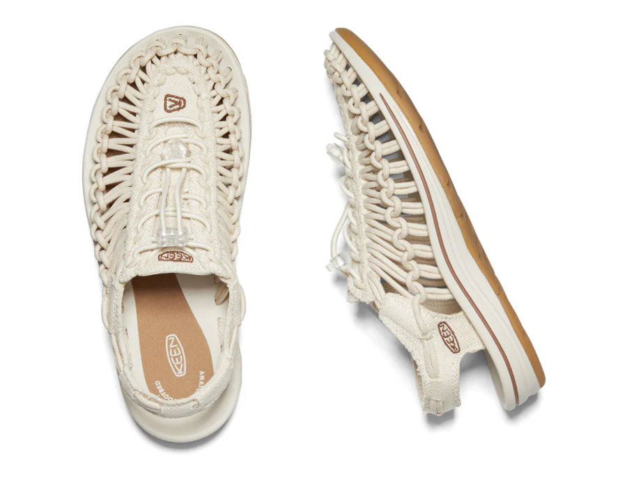 Dép Keen Uneek Canvas 'Natural Canvas' 1026231 - Ảnh 2