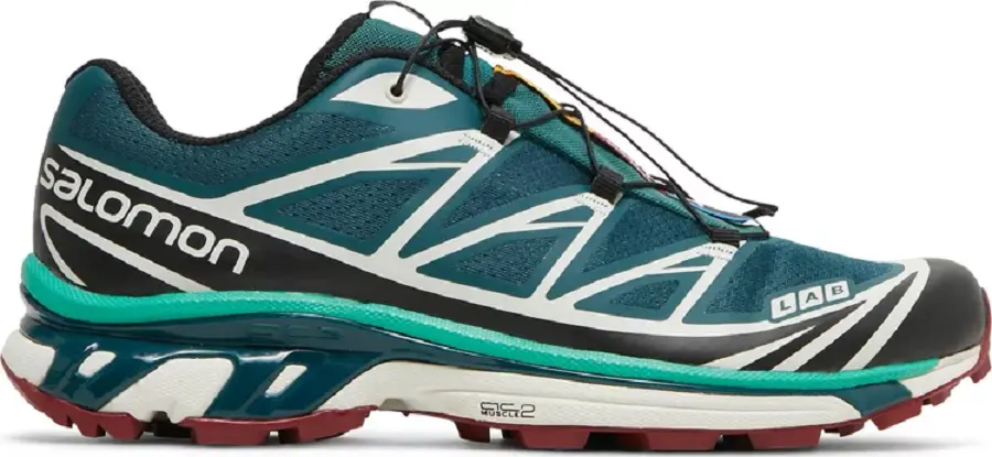 Giày Salomon XT-6 Deep Teal Biking 'Red' L41454800