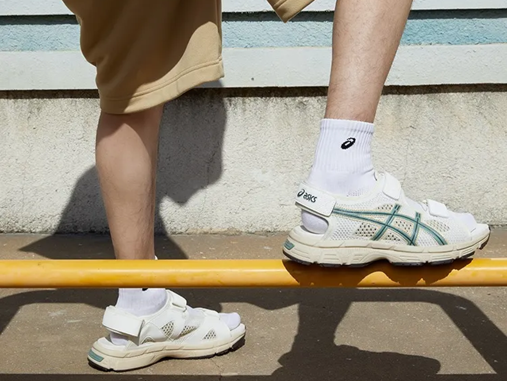 Dép Asics Kahana Sandals 'White' 1203A406-100 - Ảnh 3