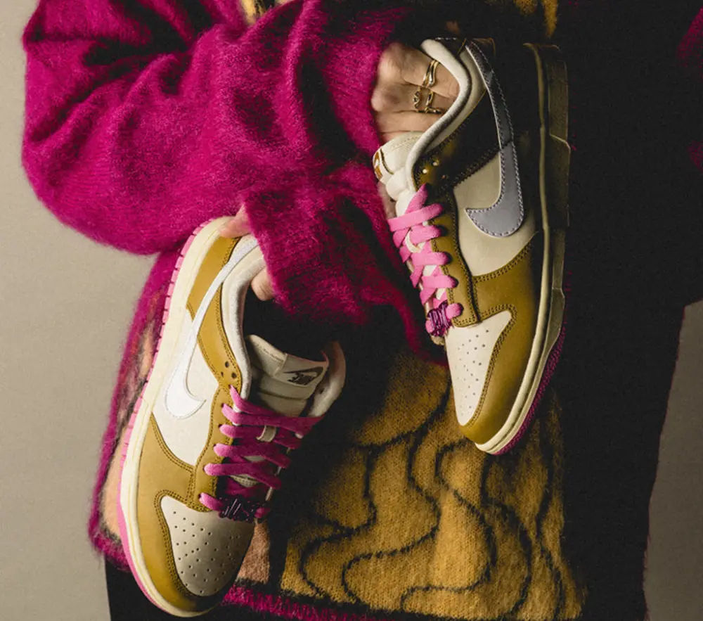 Giày Nike Dunk Low SE 'Dance Bronzine Pink' FD8683-700 - Ảnh 4