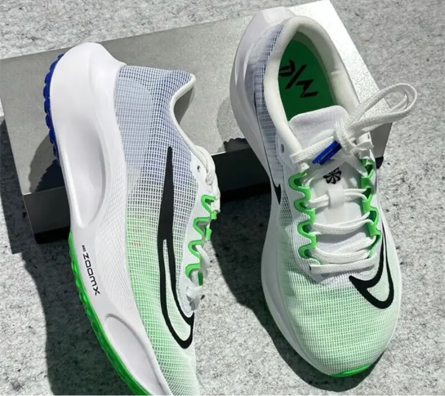 Giày Nike Zoom Fly 5 Road 'Green Grey' DM8968-101 - Ảnh 4
