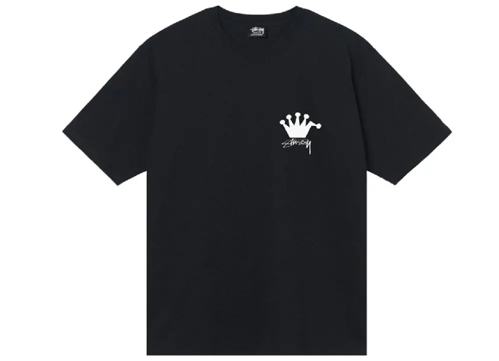 Áo Stussy LB Crown Tee 'Black' 1904792