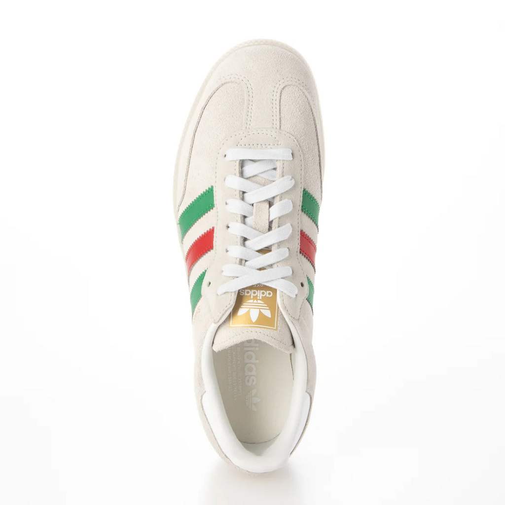 Giày Adidas Samba OG 'Crystal White Green Scarlet' IG1826 - Ảnh 4