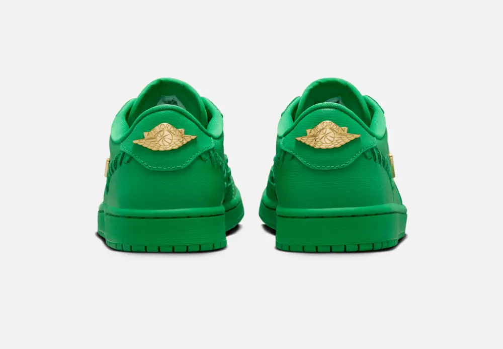 Alternative view of Giày Nike Air Jordan 1 Low Method of Make 'Lucky Green' FN5032-300