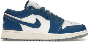 Giày Nike Air Jordan 1 Low SE GS ‘Industrial Blue’ FN9137-141