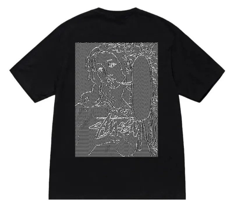 Alternative view of Áo Stussy Dots & Loops Tee ‘Black’