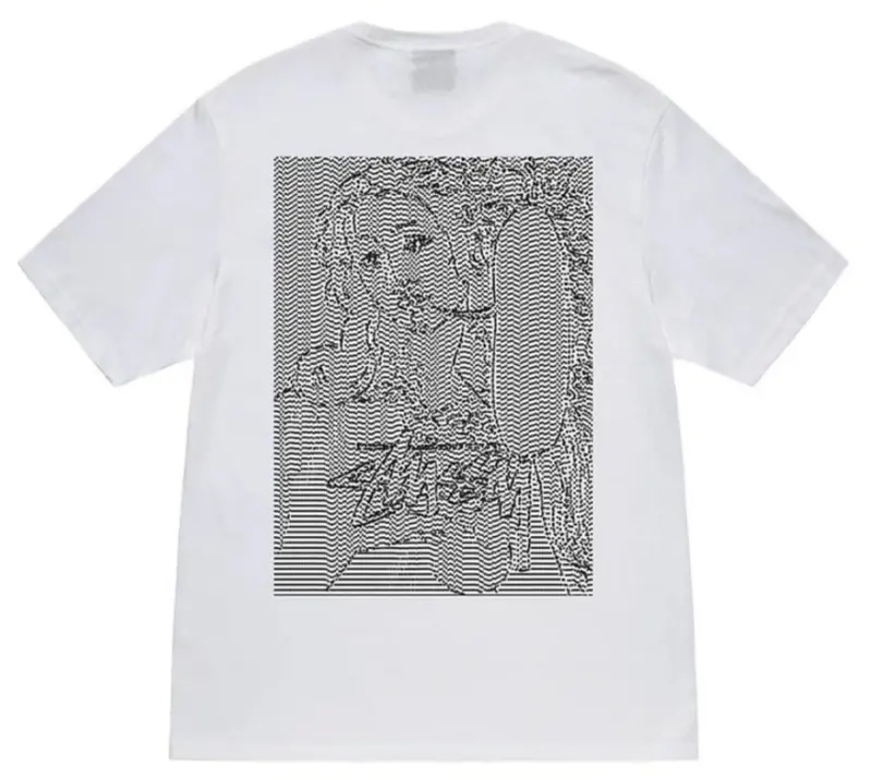 Alternative view of Áo Stussy Dots & Loops Tee ‘White’