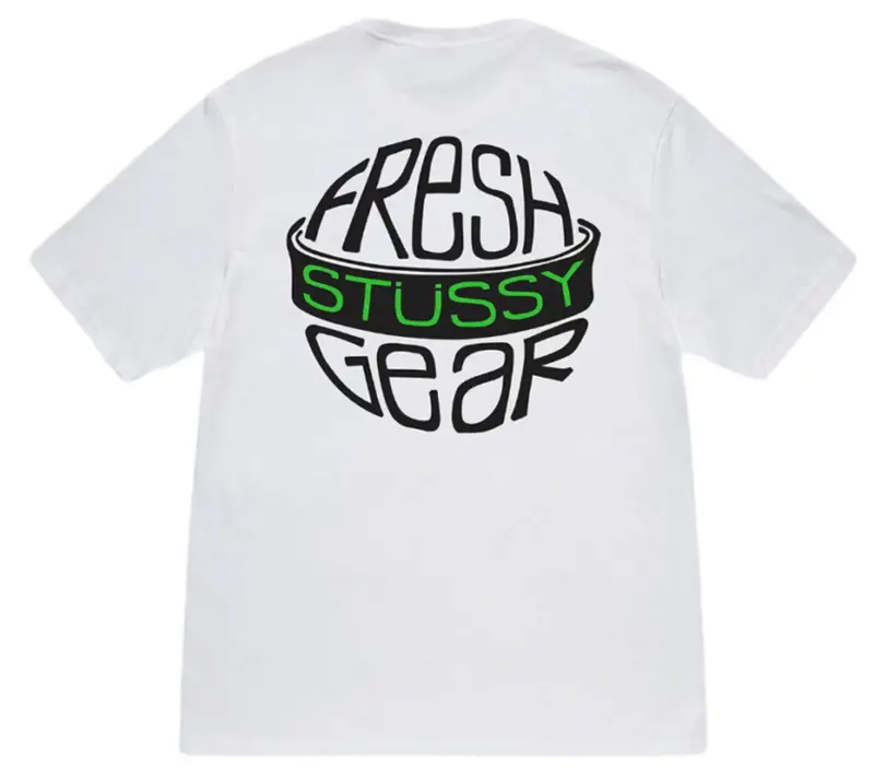 Alternative view of Áo Stussy Fresh Gear Tee ‘White’