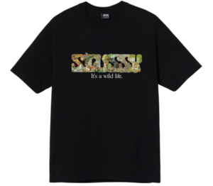 Áo Stussy It’s A Wild Life Tee ‘Black’