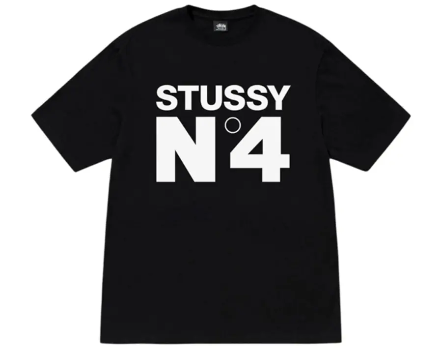 Áo Stussy NO.4 T-Shirt ‘Black’ 1904901